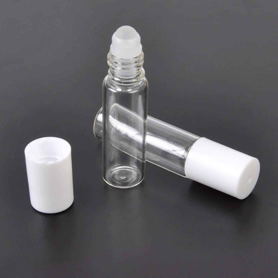Leere Roll-on-Flaschen 30 Ml – 2 Stück, Glas Mit Rollball, Für Öle & Parfüm