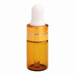 3ml druppelpipet flesjes amber glas glazen pipet druppelflesjes
