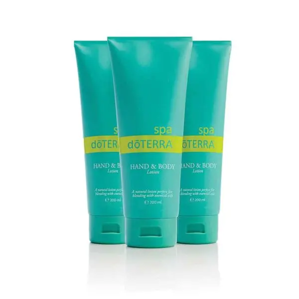 3pak spa hand bodylotion doterra