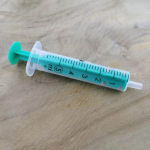 5 ml injectiespuit zonder naald