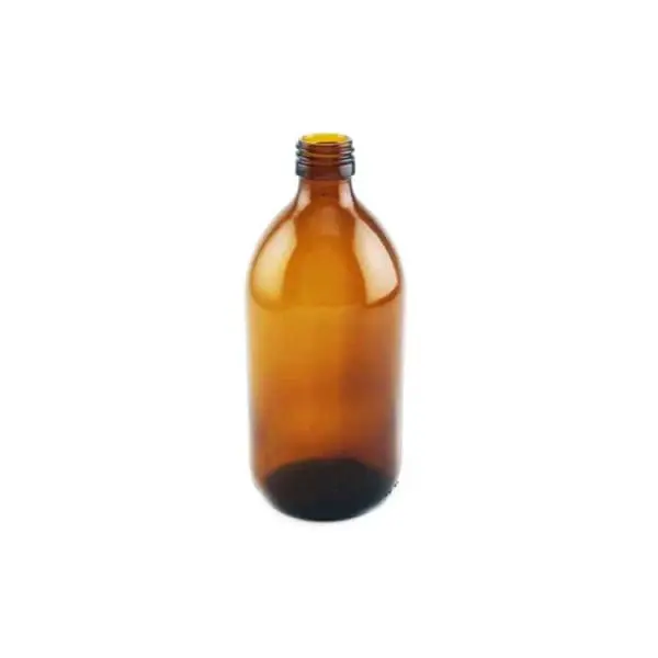 500ml medicijnfles amber bruin glas din28 28 410