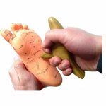 Houten massage gereedschap body hand voet reflexologie acupenctuur punt