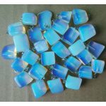 Natuurstenen ketting hanger opaal getrommelde edelsteen