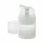 airless creme pomp flesje lotion gel dispenser pompje garantiesluiting