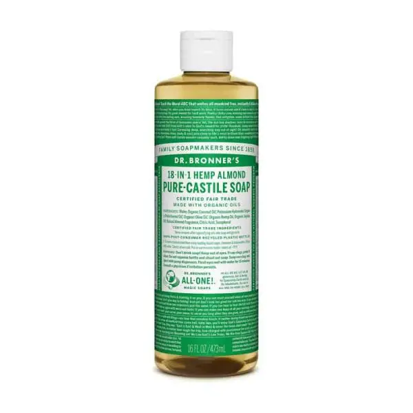 amandel castille zeep vloeibaar dr bronners