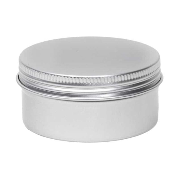 blikken potjes rond 80 ml schroefdeksel aluminium verpakkingen
