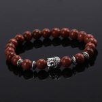 boeddha kralen armband goudsteen