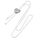 clicks ketting hartvormig verstelbaar button halsketting drukknoop 18 mm