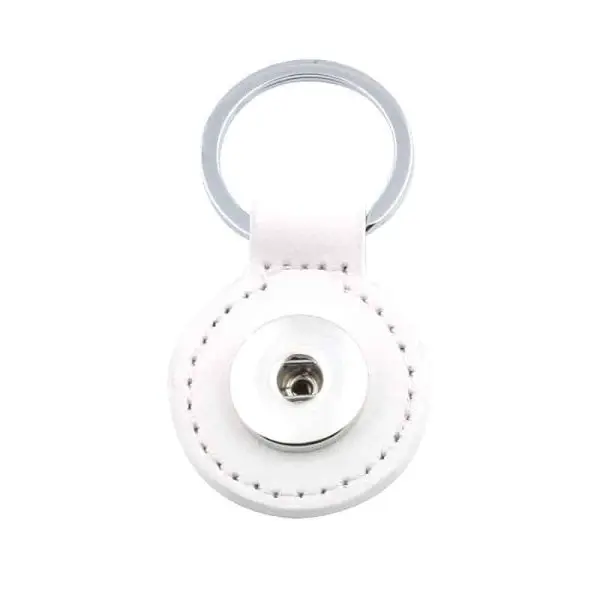 clicks sleutelhanger wit rond sleutelhanger tashanger clicks aroma sieraden