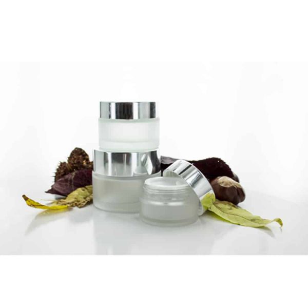 cosmetica potje matglas 15ml creme zalf poeder potje schroefdeksel inlay