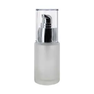 creme lotion flesje 30ml pomp dispenser luxe glazen verpakking