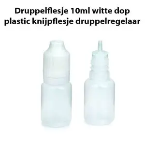 druppelflesje 10ml plastic fles druppelregelaar