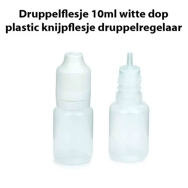 druppelflesje 10ml plastic fles druppelregelaar