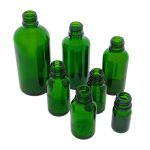 Druppelflesjes Groen Glas DIN18