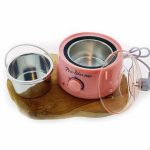 elektrisch smeltpannetje roze pro wax 100 2