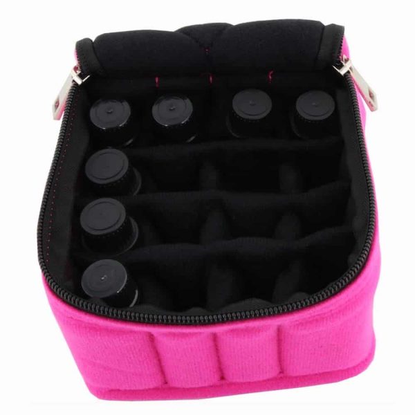 eterische olie parfum draagtas reisetui reistas travel case houder 16 flesjes 5ml 10ml 15ml