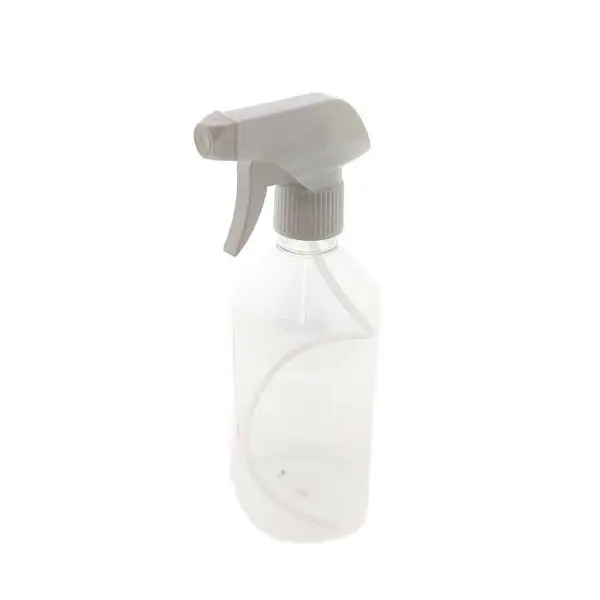 fles 500ml transparant trigger sprayer verstuiver spraypistool wit