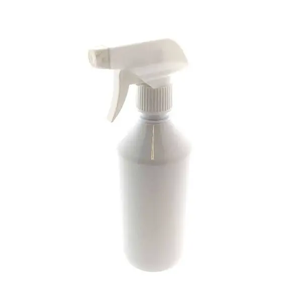 fles 500ml wit spray trigger verstuiver pomp wit