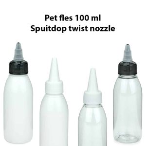 fles draai spuitdop twist nozzle 100 ml doseerfles 1