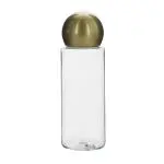 flesje 30ml transparant pet goudkleurige dop