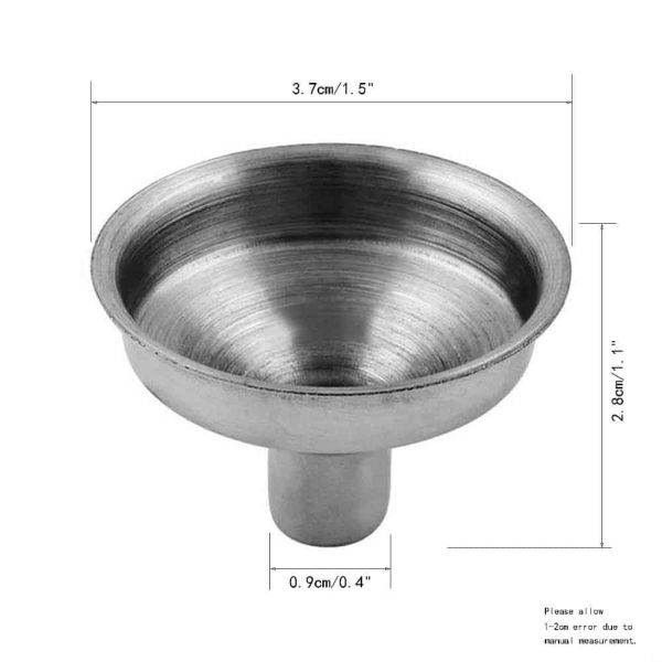 Flesjes Trechter RVS (Ø 3,7 cm)