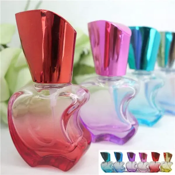 gekleurde glazen parfum spray fles verstuiver cosmetische verpakking 15ml multicolor