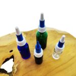 glazen fles zentropmontuur druppeltuit rubber bl d18 18410