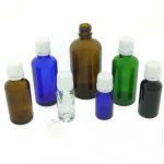Glazen flesjes schroefdop garantiesluiting DIN18