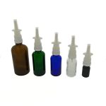Glazen neusspray flesvernevelaar pomp neusverstuiver neuspomp 5ml t/m 100ml
