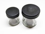 glazen potten helder transparant deksel zalf creme cosmetica potjes