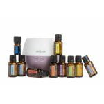 home essentials kit doterra 10 essentiele olien petal diffusser