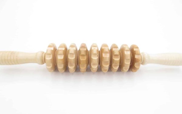 houten rug massage roller 1