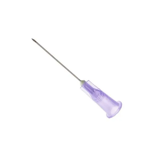 injectienaald paars 24g 055x25mm bd microlance