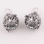 ketting medaillon vlinder antiek