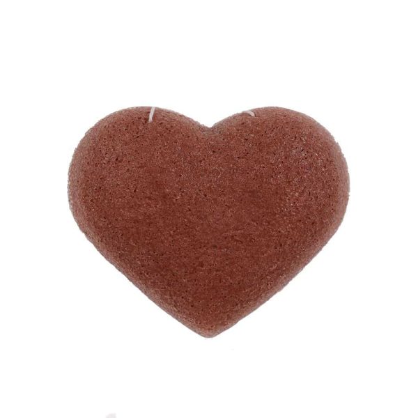 konjac spons rode klei 100 natuurlijk