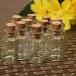 kurk flesje glas 0 5 ml kleine monster wens geur flesjes 18 mm