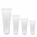 lege knijptubes transparant