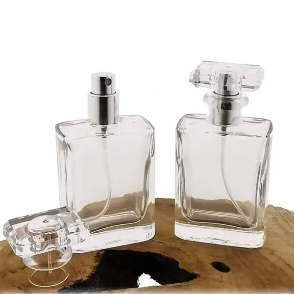 lege parfumfles helder glas 30ml sprayfles dop transparant
