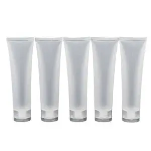 lege tube 100ml plastic transparant hervulbare cosmetica tubes 100ml