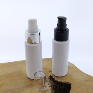 lotion creme pomp dispenser flesje wit 50ml