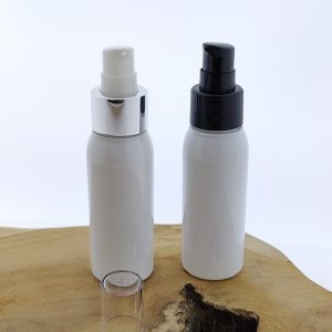 lotion creme pomp dispenser flesje wit 60ml