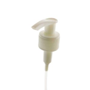 lotion pomp wit zeep dispenser fleshals din28 28 mm