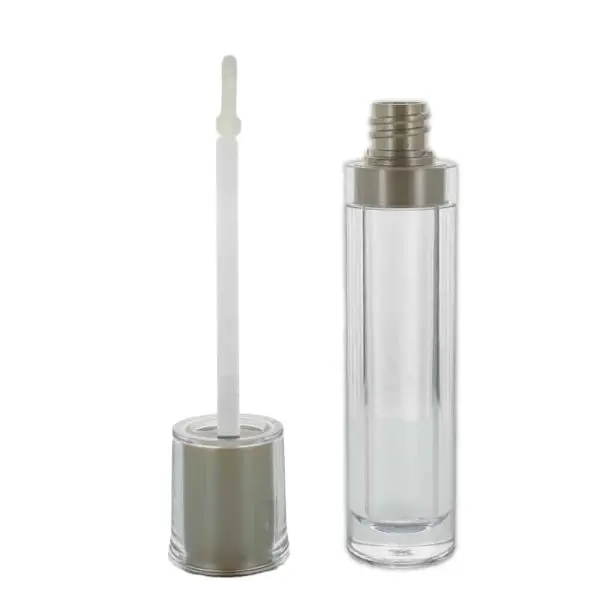 luxe lipgloss tube 7 ml lippenstift kwastje gouden dop lege cosmetische verpakking