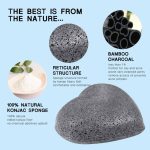 natuurlijke konjac spons bamboe