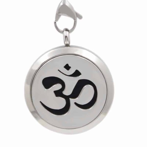 parfum diffuser medaillon aum ohm om mantra kettinghanger essentiele olie