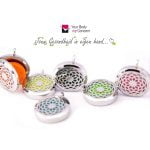 parfum medaillon lotusbloem hanger essentiele olie