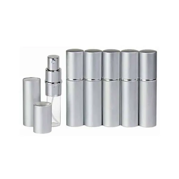 parfum spray verstuiver 10 ml zilver navulbare parfumfles