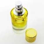 parfumfles 30ml goud geel