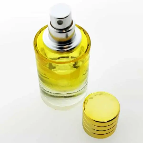 parfumfles 30ml goud geel