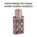 parfumflesje 3ml koper antiek oosters arabisch
